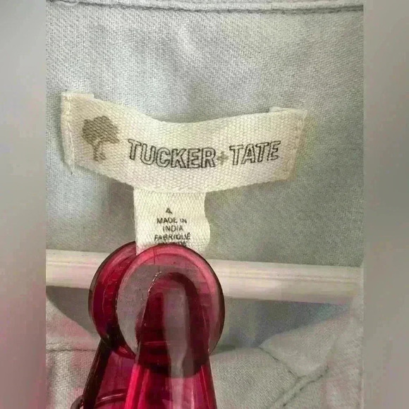 Tucker and Tate Button Down Tutu Dress Size 4 - Picture 3 of 4